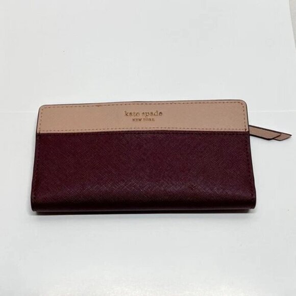 Kate Spade New York Cameron Large Slim Bifold Colorblock Wallet $119 MSRP NWT - Picture 16 of 16